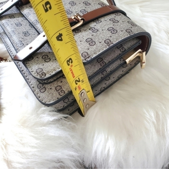 Monogram Canvas Crossbody Top Handle Bag - Picture 10 of 10